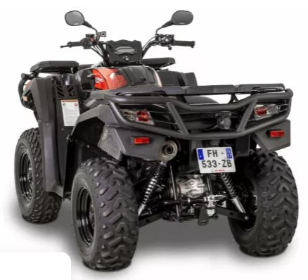 BUMPER ARRIERE NOIR POUR MXU 550 / 700 A